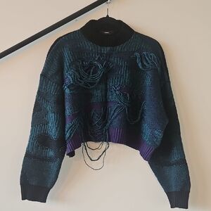 ⭐️ Diesel Multicolor Cowl Neck Sweater